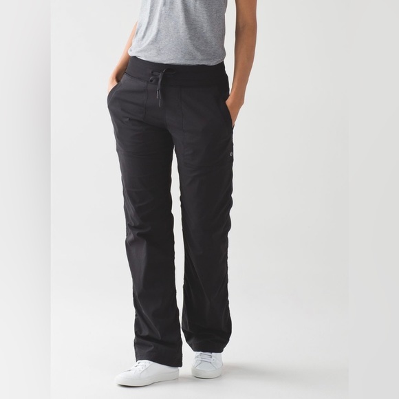 lululemon athletica Pants - Lululemon Dance Studio. Black. Lined. Size 4